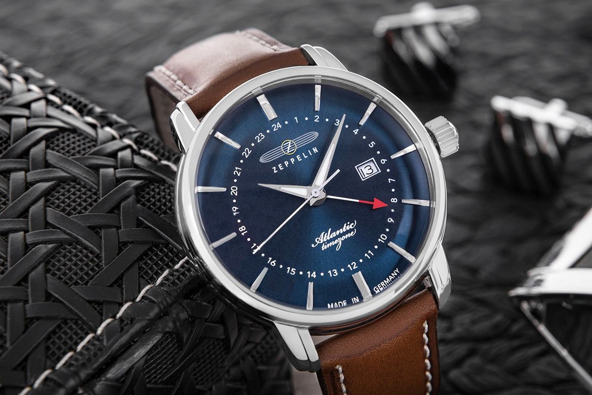 Zegarek Męski ZEPPELIN Atlantic Timezone 8442-3 + BOX – zdjęcie 7
