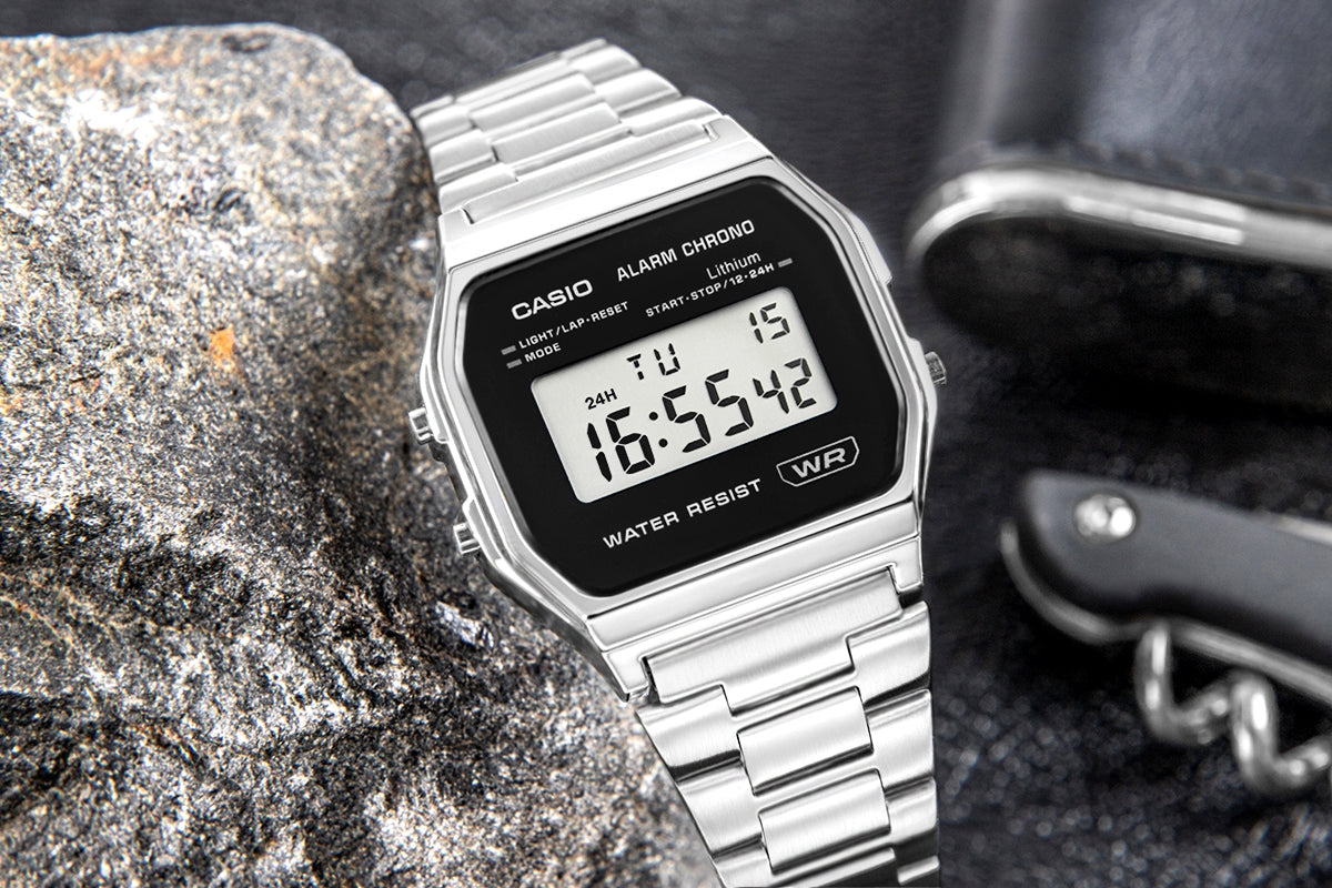 Zegarek Damski CASIO Vintage A158WEA-1EF + BOX – zdjęcie 5