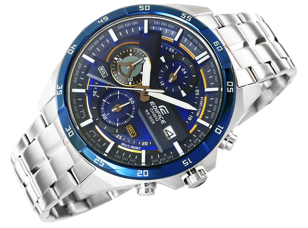 Zegarek Męski CASIO EDIFICE EFR-556DB-2AVUEF 10 BAR + BOX – zdjęcie 9