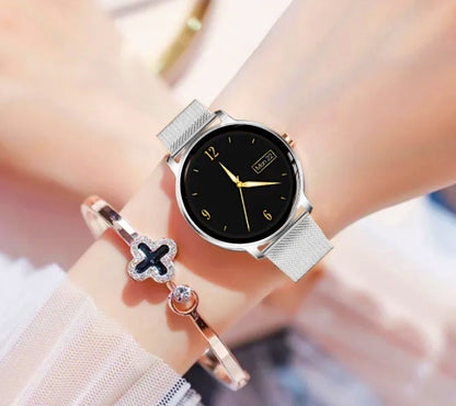 Smartwatch Damski RUBICON RNBE66 Silver SMARUB123 – zdjęcie 13