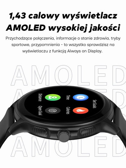 Smartwatch Damski GRAVITY GT12-3 Różowy Pasek Silikonowy + Bransoleta – zdjęcie 4