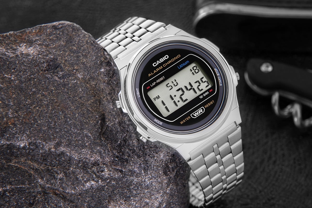 Zegarek Damski CASIO A171WE-1AEF + BOX – zdjęcie 4