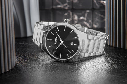 Zegarek Męski Skmei 9140SIBK + BOX – zdjęcie 5