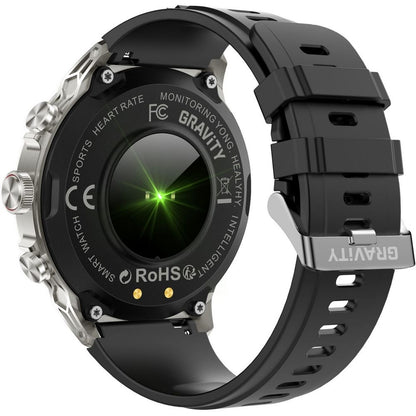 Smartwatch Gravity Srebrny Pasek + Bransoleta GT41-3 – zdjęcie 13
