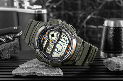 Zegarek Męski CASIO AE-1000W-3AVDF + BOX – zdjęcie 6