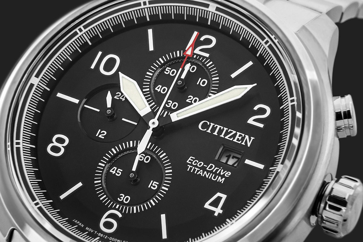Zegarek Męski CITIZEN Super Titanium Eco-Drive CA0810-88E + BOX – zdjęcie 6