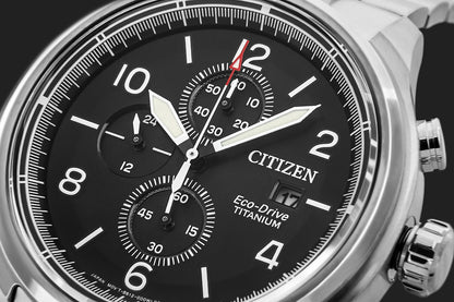 Zegarek Męski CITIZEN Super Titanium Eco-Drive CA0810-88E + BOX – zdjęcie 6
