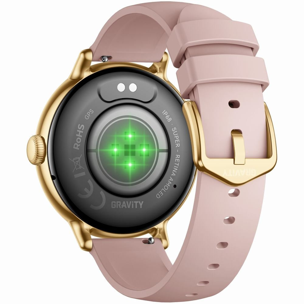 Smartwatch Gravity Złoty Pasek + Bransoleta GT33-1 – zdjęcie 13