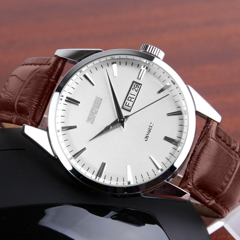 Zegarek Męski Skmei 9073SIWTB + BOX – zdjęcie 6