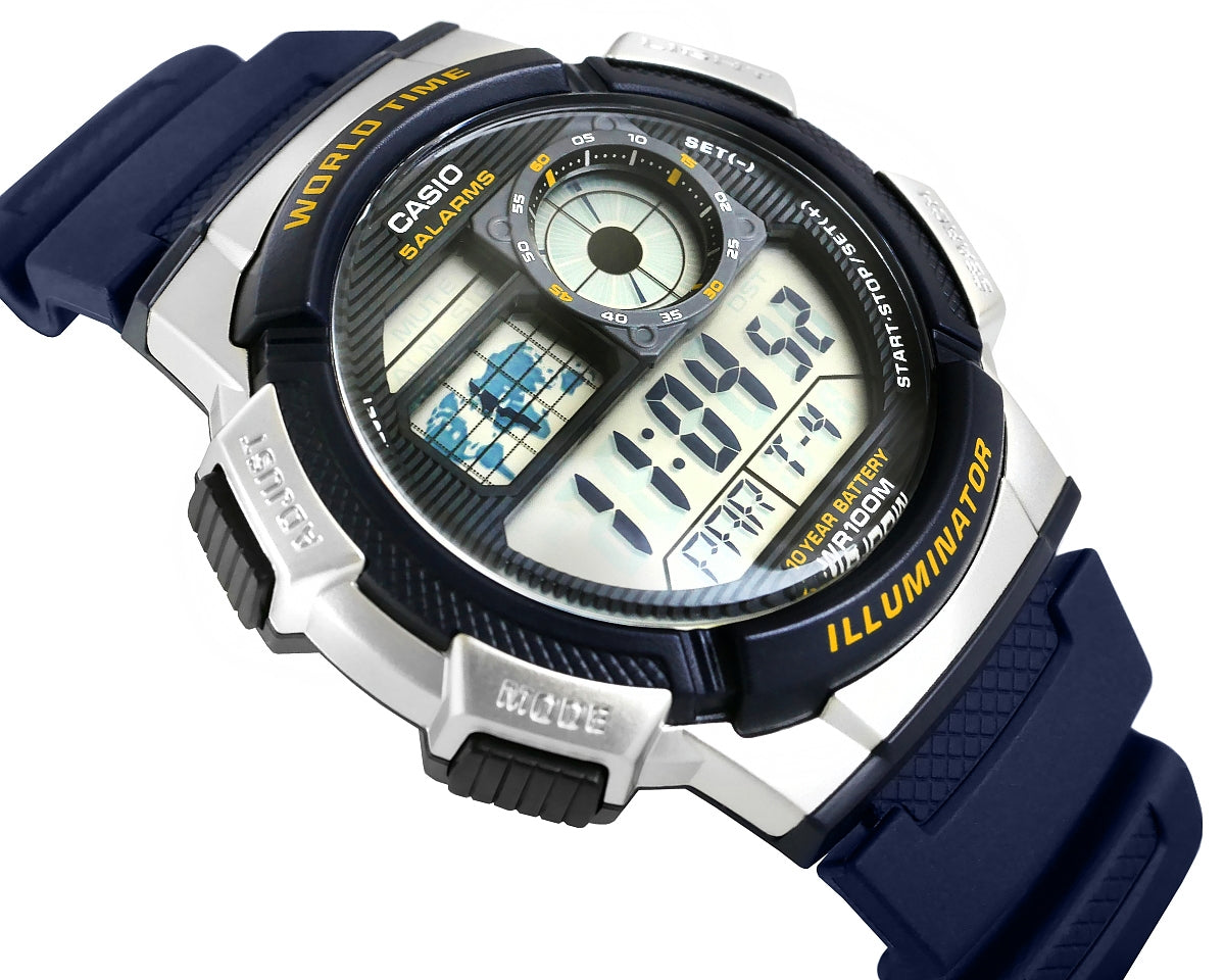 Zegarek Męski CASIO AE-1000W-2AVDF + BOX – zdjęcie 2