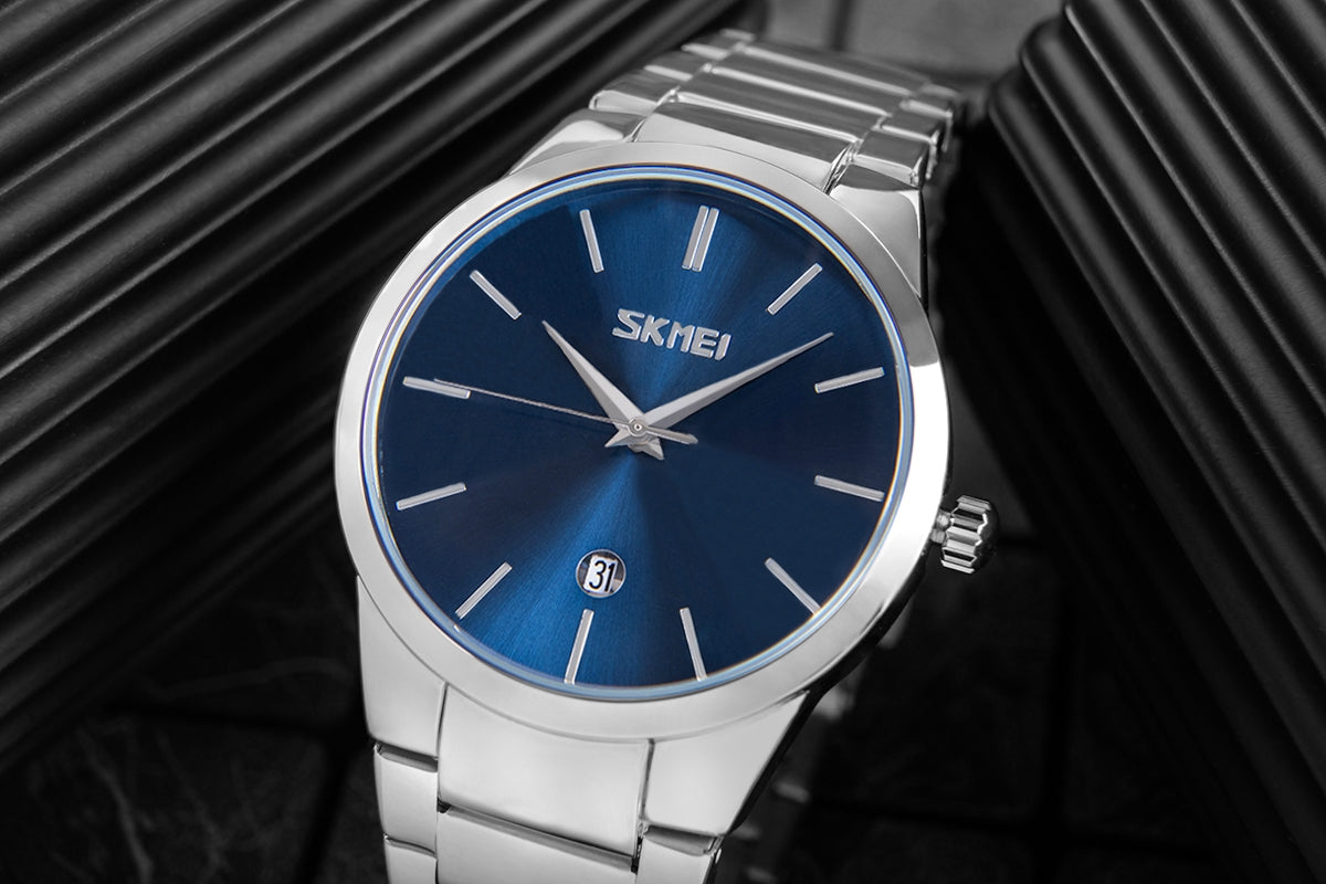 Zegarek Męski Skmei 9140SIBU + BOX – zdjęcie 6