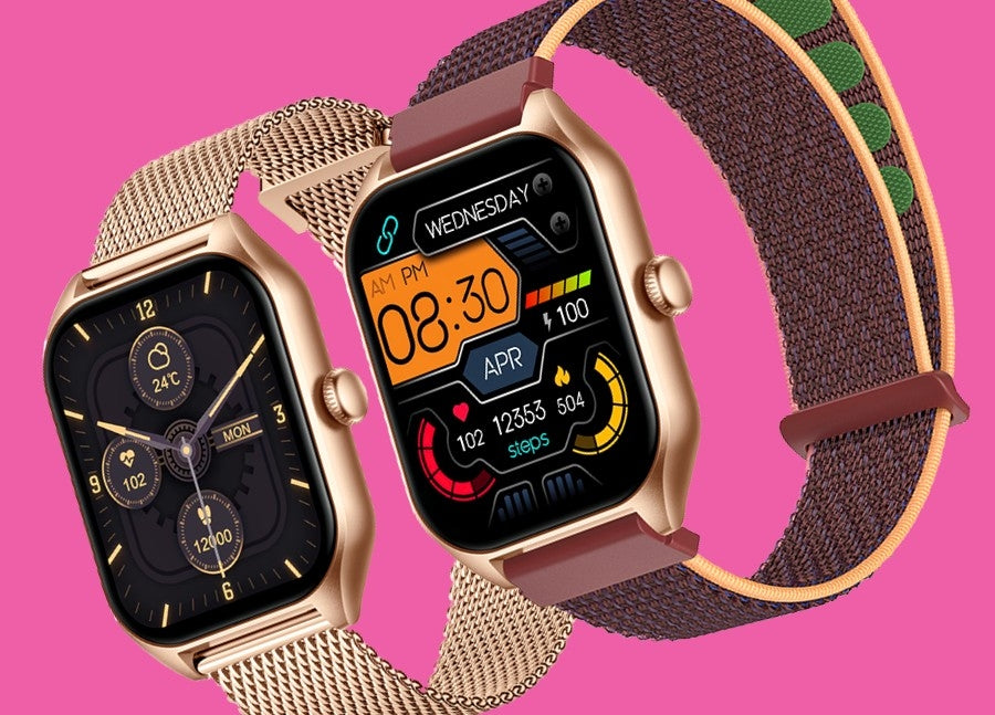 Smartwatch Damski Rubicon RNCF03-5 Różowe złoto Bransoleta + Pasek – zdjęcie 14