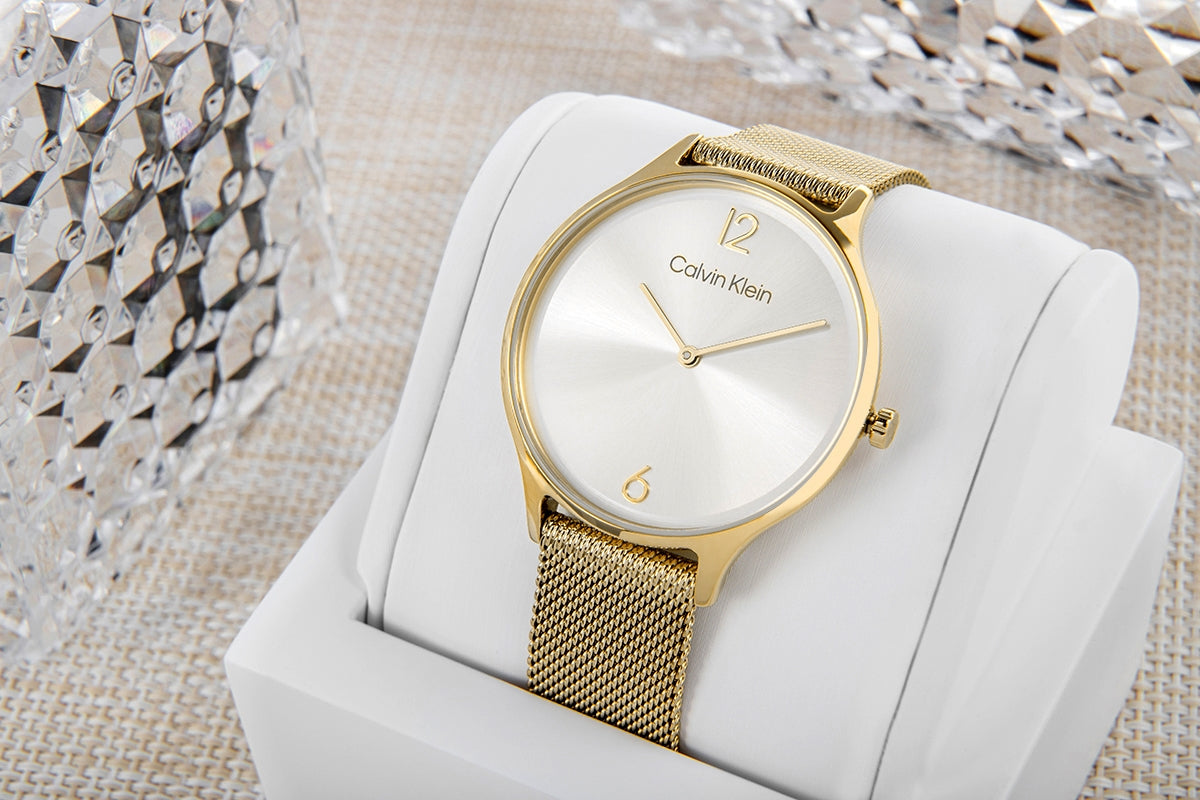 Zegarek Damski CALVIN KLEIN Timeless Mesh 25200003 + BOX – zdjęcie 7
