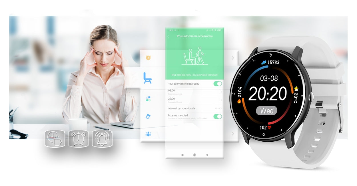 Smartwatch Damski Gravity GT1-11 – zdjęcie 14