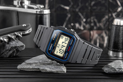 Zegarek Męski CASIO F-91W-1YEG + BOX – zdjęcie 6
