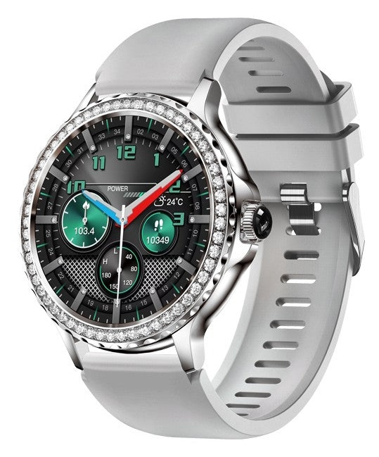 Smartwatch Damski Rubicon RNCF19-1 Silver  Bransoleta + Pasek – zdjęcie 12