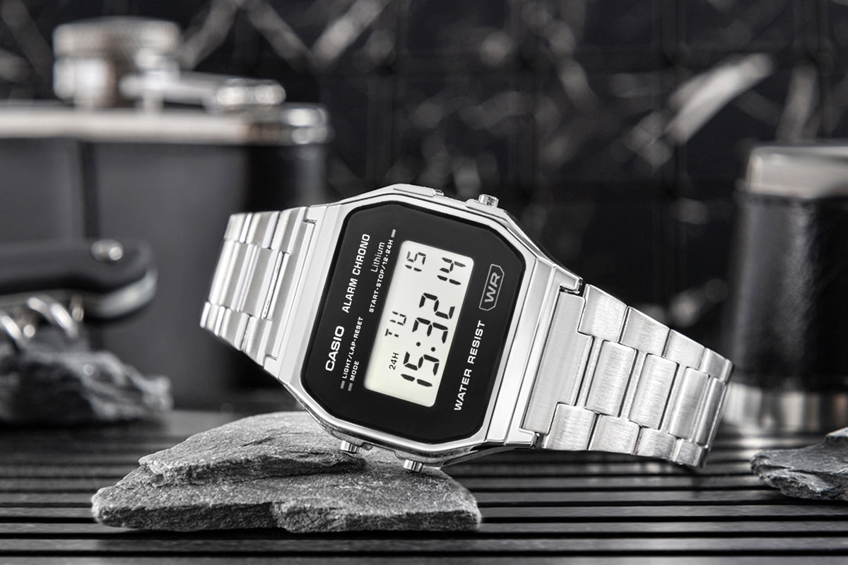 Zegarek Damski CASIO Vintage A158WEA-1EF + BOX – zdjęcie 6