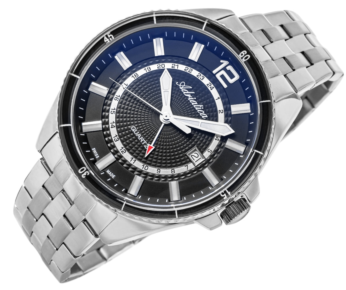 Zegarek Męski ADRIATICA Portofino A8318.Y154Q + BOX – zdjęcie 5