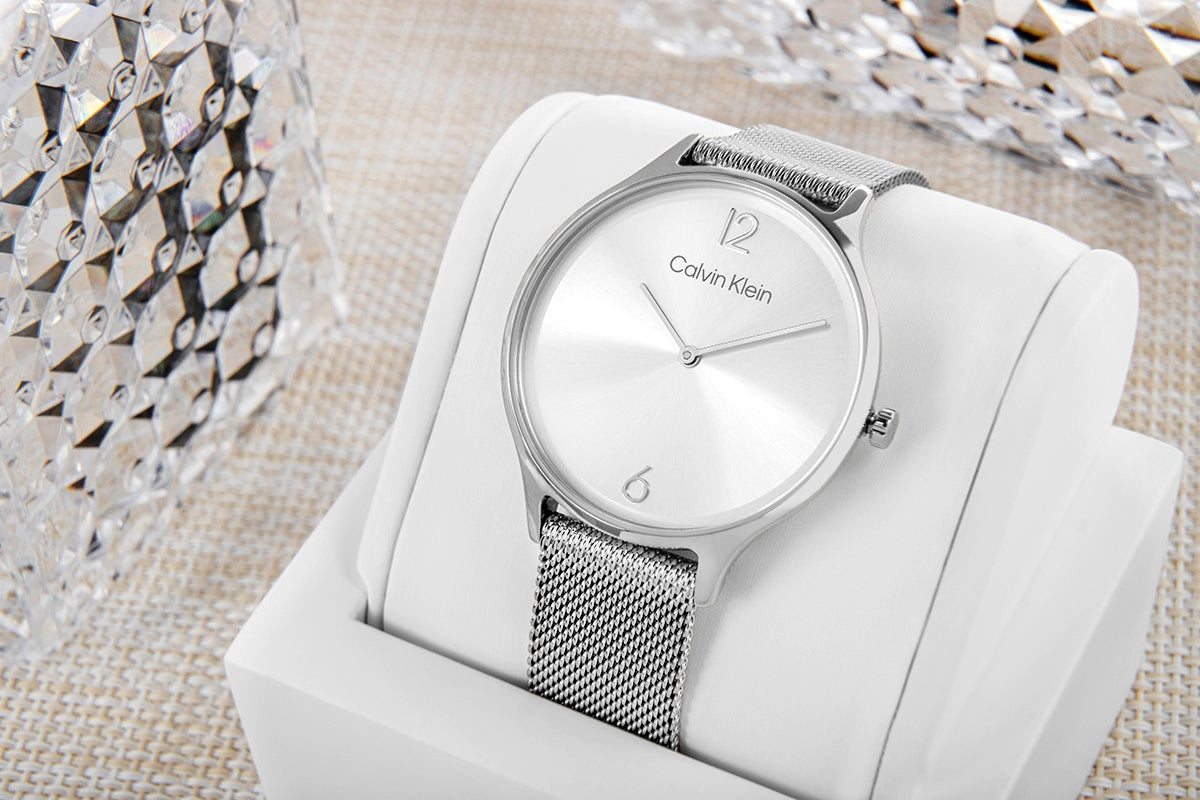 Zegarek Damski CALVIN KLEIN Timeless Mesh 25200001 + BOX – zdjęcie 7