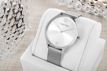 Zegarek Damski CALVIN KLEIN Timeless Mesh 25200001 + BOX – zdjęcie 7