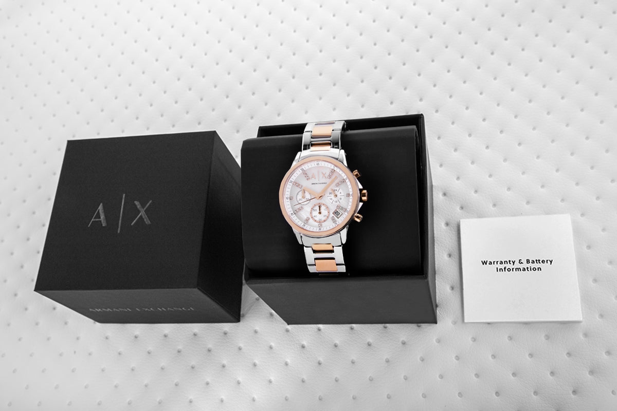 Zegarek Damski ARMANI EXCHANGE Banks Chronograph AX4331 + BOX – zdjęcie 5