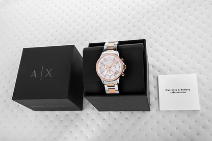 Zegarek Damski ARMANI EXCHANGE Banks Chronograph AX4331 + BOX – zdjęcie 5