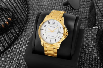 Zegarek Męski CASIO MTP-V004G-7BUDF + BOX – zdjęcie 5