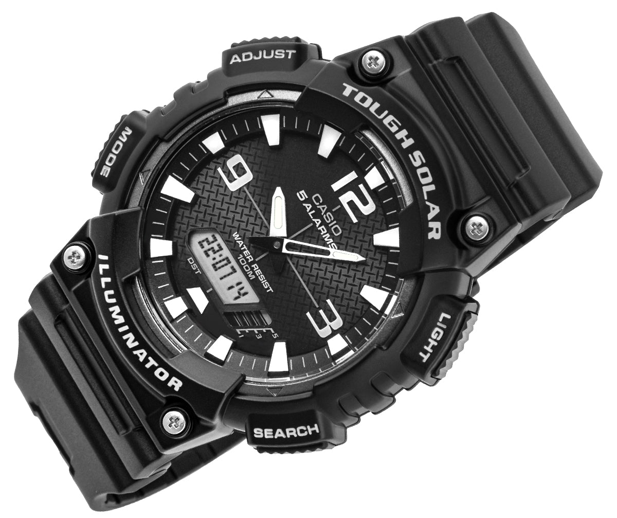 Zegarek Męski CASIO SOLAR AQ-S810W-1AVEF + BOX – zdjęcie 2