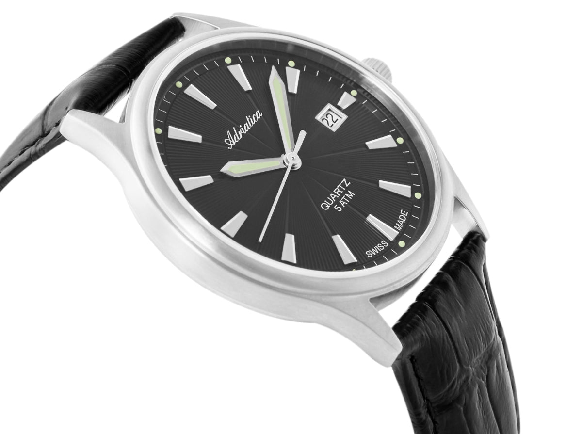 Zegarek Męski ADRIATICA Premiere A1171.4214Q + BOX – zdjęcie 5
