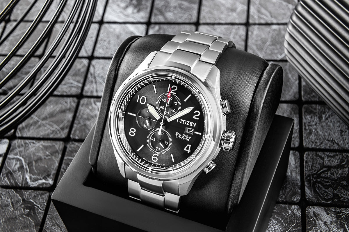 Zegarek Męski CITIZEN Super Titanium Eco-Drive CA0810-88E + BOX – zdjęcie 7