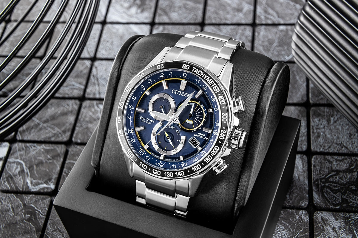 Zegarek Męski CITIZEN Eco-Drive Radio-Controlled CB5914-89L + BOX – zdjęcie 7