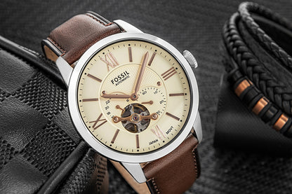 Zegarek Męski FOSSIL Townsman Automatic ME3266 + BOX – zdjęcie 7