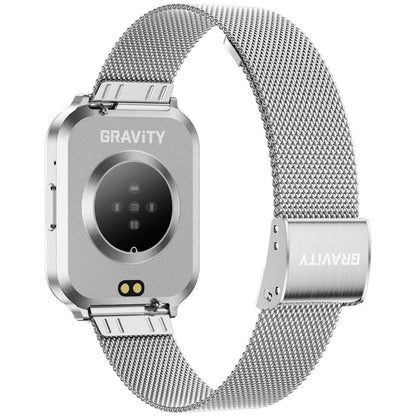 Smartwatch Gravity Srebrny Pasek + Bransoleta GT44-4 – zdjęcie 14