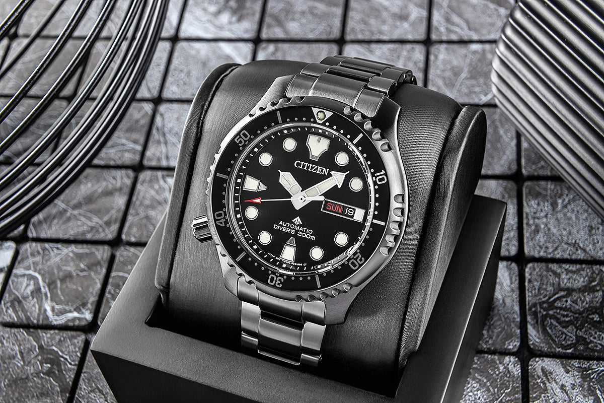 Zegarek Męski CITIZEN Promaster Mechanical Diver NY0145-86E + BOX – zdjęcie 7