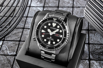 Zegarek Męski CITIZEN Promaster Mechanical Diver NY0145-86E + BOX – zdjęcie 7