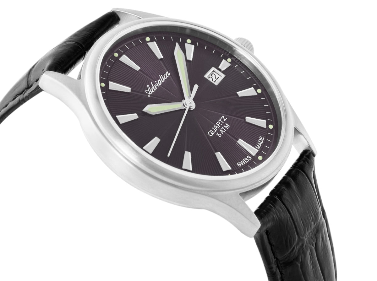 Zegarek Męski ADRIATICA Premiere A1171.4216Q + BOX – zdjęcie 5