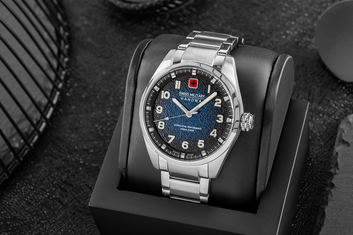 Zegarek Męski SWISS MILITARY HANOWA Greyhound SMWGG0001504 + BOX – zdjęcie 7