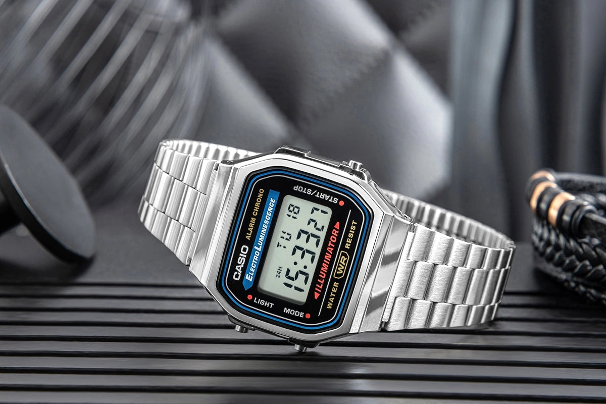 Zegarek CASIO Vintage A168WA-1YES + BOX – zdjęcie 6