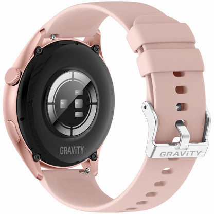 Smartwatch Gravity Różowe Złoto Pasek + Bransoleta GT11-5 – zdjęcie 11