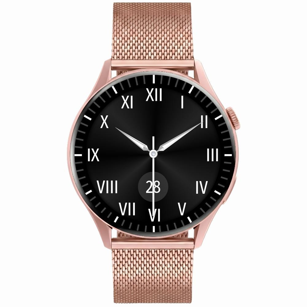 Smartwatch Gravity Różowe Złoto Pasek + Bransoleta GT11-5 – zdjęcie 14