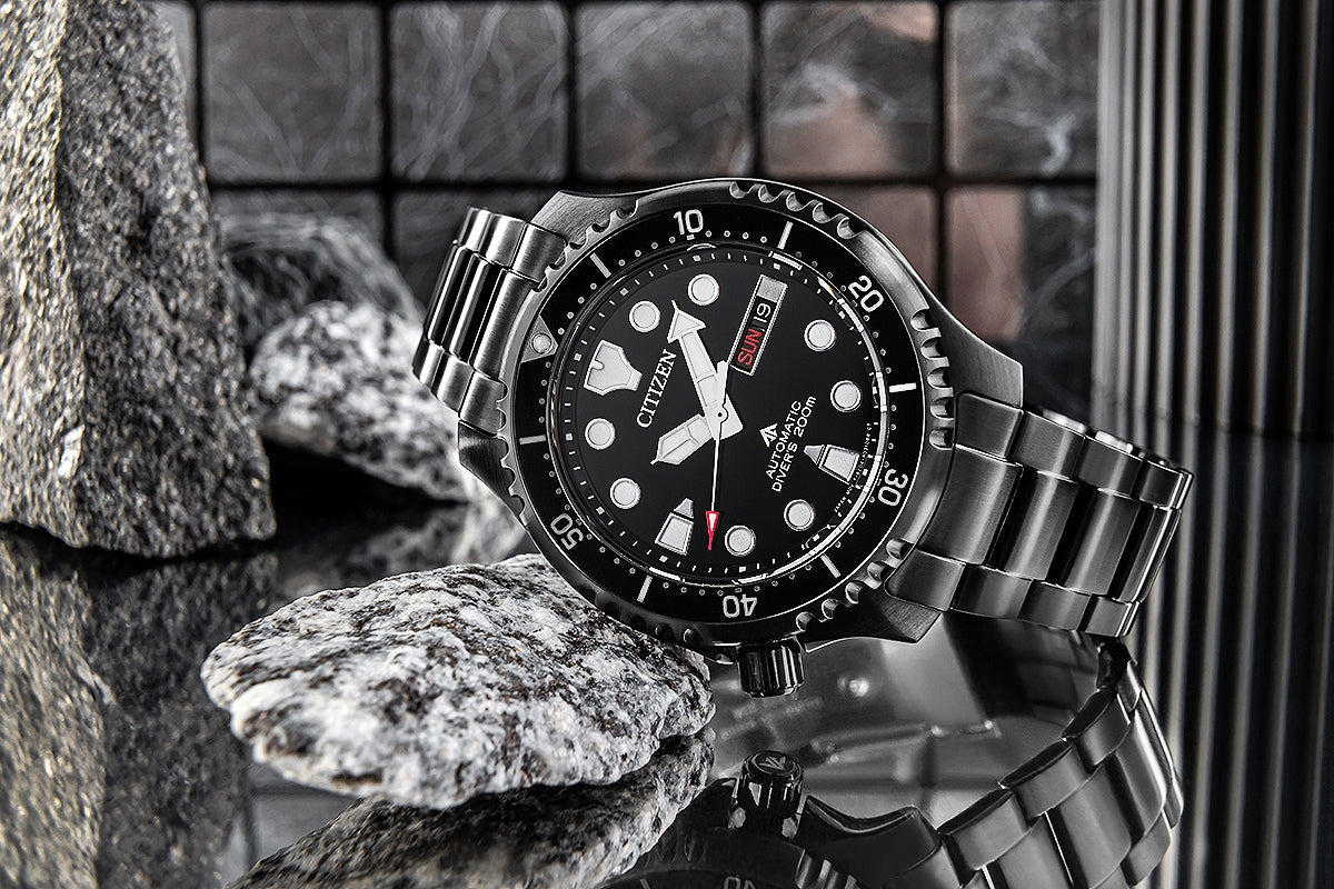 Zegarek Męski CITIZEN Promaster Mechanical Diver NY0145-86E + BOX – zdjęcie 8