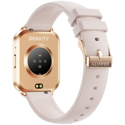 Smartwatch Gravity Różowe Złoto Pasek + Bransoleta GT44-2 – zdjęcie 15
