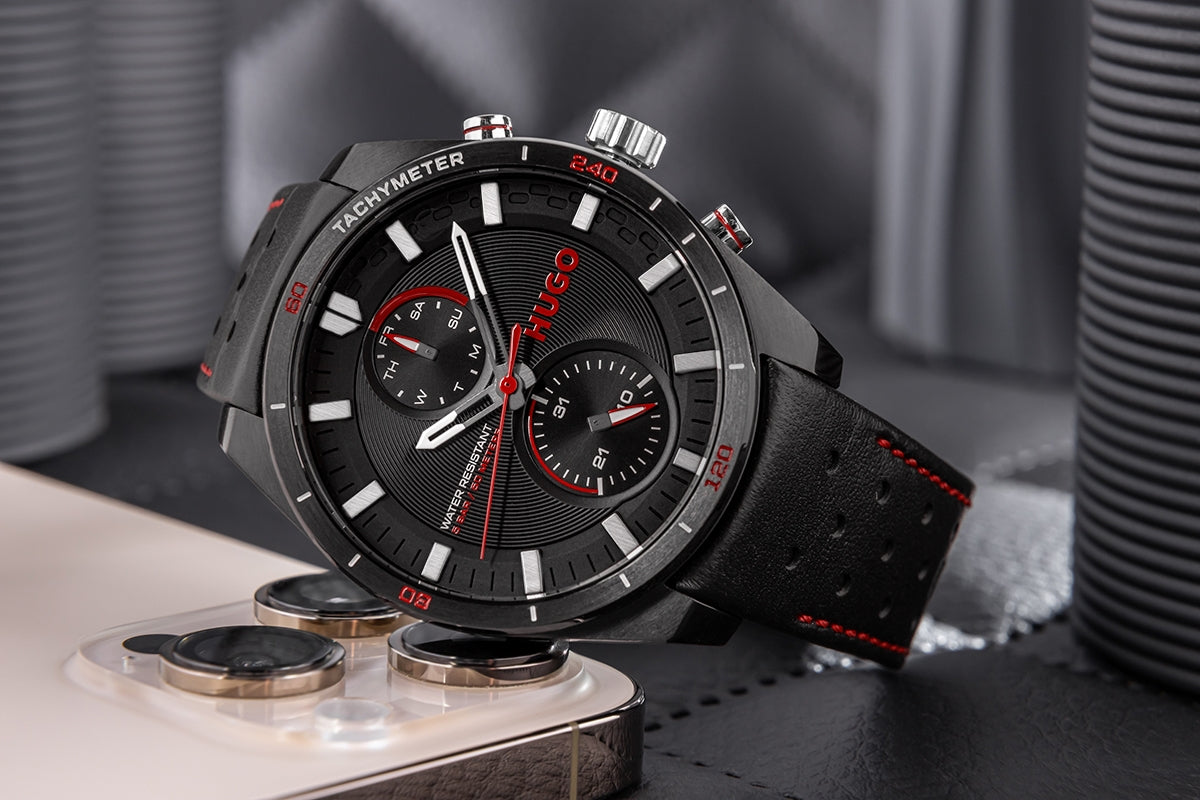 Zegarek Męski HUGO Fast 1530370 + BOX – zdjęcie 4