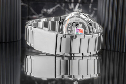 Zegarek Męski Skmei 9140SIBK + BOX – zdjęcie 7