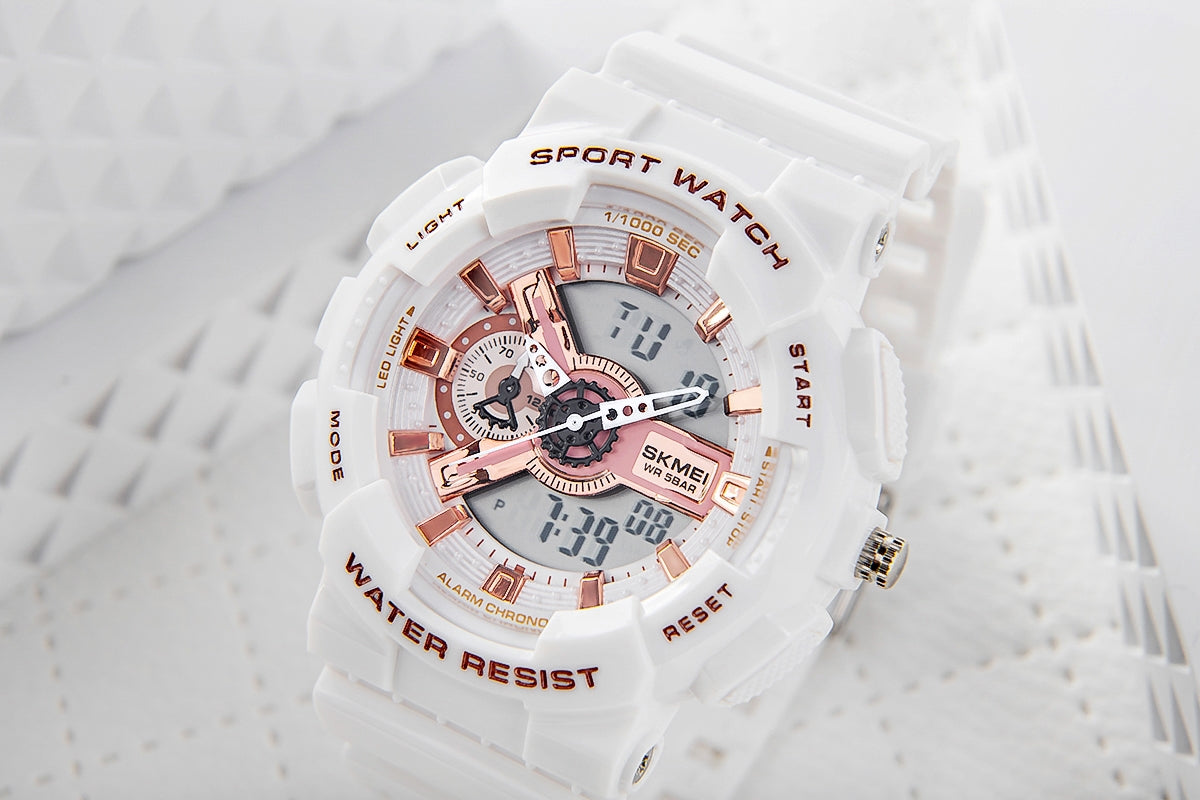 Zegarek Damski Skmei 1688WT+ BOX – zdjęcie 7