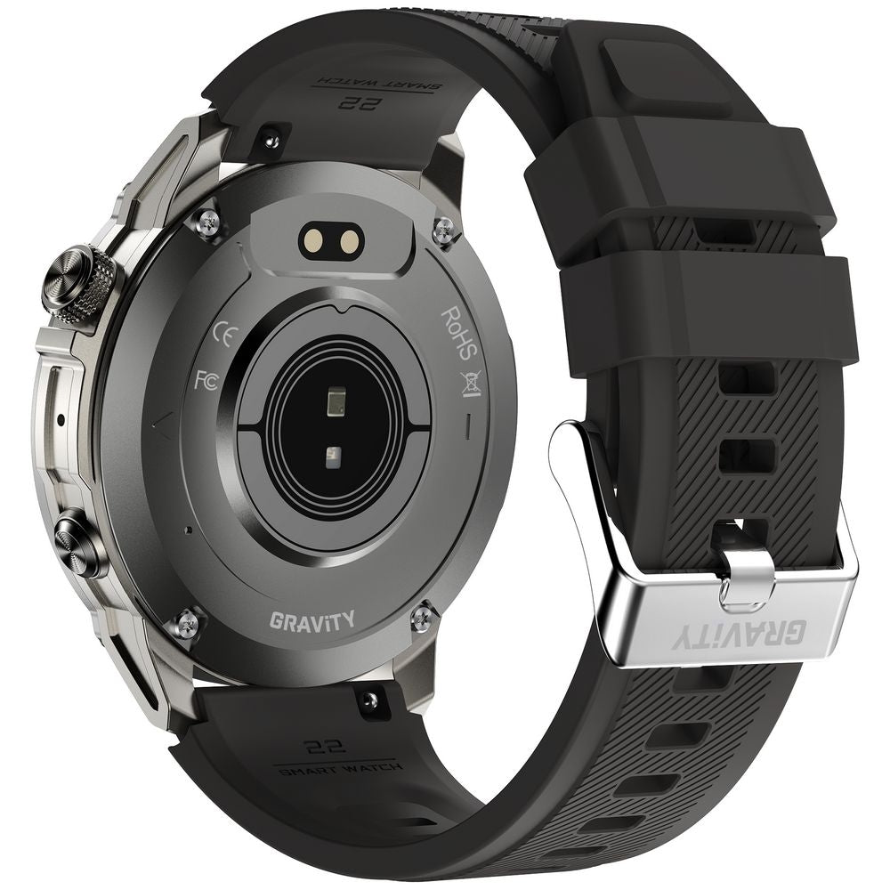 Smartwatch Gravity Grafitowy Pasek + Bransoleta GT46-3 – zdjęcie 15