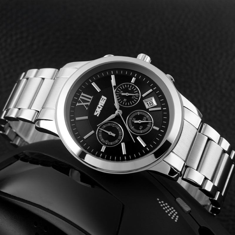 Zegarek Męski Skmei 9097BK + BOX – zdjęcie 7