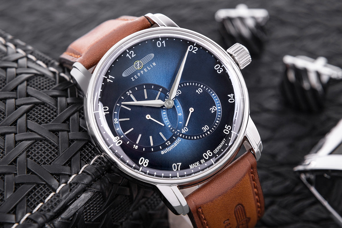 Zegarek Męski ZEPPELIN New Captain's Line Automatic 8662-3 + BOX – zdjęcie 8