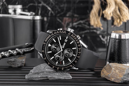 Zegarek Męski Skmei 9253PSIBK + BOX – zdjęcie 7