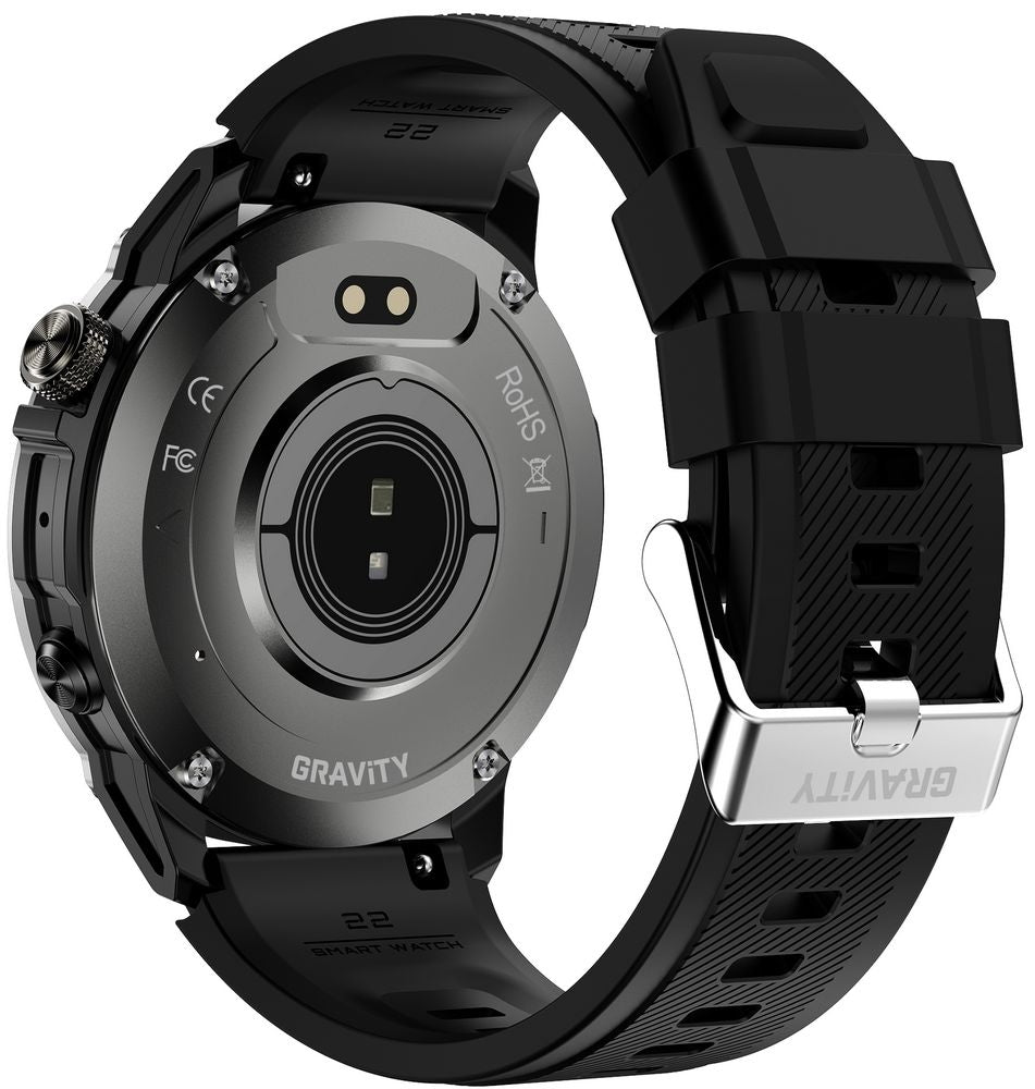 Smartwatch Gravity Czarny Pasek + Bransoleta GT46-1 – zdjęcie 15